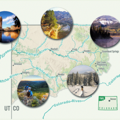 2025 CaGIS Map Design Competition, Honorable Mention, Professional Map Competition (Interactive/Digital): A River's Reach: Water and balance in the Yampa-White-Green Basin by Anna Riling, Lauren Brown (Four corners Mapping, LV Brown Studio)