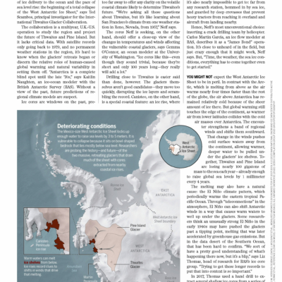 2025 CaGIS Map Design Competition, Honorable Mention, Professional Map Competition (Reference): Map for Drilling on the Edge article by Monica Hersher, American Association for the Advancement of Science (AAAS)